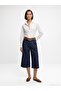72383 Belted Lycra Denim Capri - 3