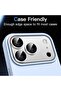 Camera Lens Protector for iPhone 18 Pro, 1-Pack, Dark Cherry - 7
