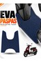 Rks Freccia 150 Compatible Eva Motorcycle Mat Scooter Foot Mat Motor-Specific Navy Blue