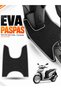 Honda Sh 125 Compatible Eva Motorcycle Mat Scooter Foot Mat Motor-Specific Black-Grey