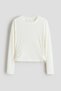 Ribbed cotton top