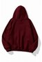 Unisex Quality Fabric 3 Thread Oversize Printed Hoodie Premium Thick Hooded Sweatshirt - 2