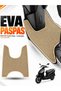 Honda Dio Compatible Eva Motorcycle Mat Scooter Foot Mat Motor-Specific Beige