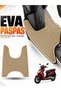 Arora Dazzle Compatible Eva Motorcycle Mat Scooter Foot Mat Motor-Specific Beige
