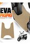 Honda Spacy 110 Compatible Eva Motorcycle Mat Scooter Foot Mat Motor-Specific Beige