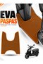 Honda Dio Compatible Eva Motorcycle Mat Scooter Foot Mat Motor-Specific Tan