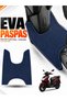 Rks Wild Cat 125 Compatible Eva Motorcycle Mat Scooter Foot Mat Motor-Specific Navy Blue