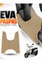 Motlux Ceo Compatible Eva Motorcycle Mat Scooter Foot Mat Motor-Specific Beige