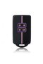Renault Compatible Megane, E-Tech, Austral, Koleos, Kadjar, Captur, Rafale, Boreal Colorful Stripe Silicone Patterned Key Case - 4