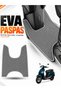 Falcon Cooper 50 Compatible Eva Motorcycle Mat Scooter Foot Mat Motor-Specific Light Gray