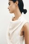Draped modal-blend top - 4