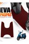 Rks Azure 50 Compatible Eva Motorcycle Mat Scooter Foot Mat Motor-Specific Claret Red