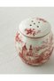 Preston Stoneware 2-Piece Salt and Pepper Shakers 13.5X7X7 cm Burgundy - 4
