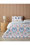 Meadow Folk Cotton Double Duvet Cover Set 200X220 cm Red - Green - 2
