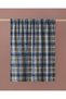 Liva Plaid Printed Supersoft Tv Blanket 120X160 cm Gray-Navy Blue
