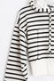 Kapişonlu Crop Sweatshirt - 3