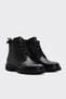 Genuine Leather Fur 819Sma250 Black Floater Men's Classic Boots - 4
