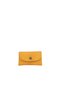 Sarı İnc. Leather Card Holder