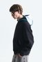 Boxy fit hooded sweatshirt - 4
