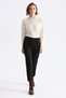 Buy Thick Elasticated Skinny Leg Trousers