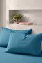 Petrol Blue 100% Cotton 2-Piece Pillowcase 50X70 cm - 2