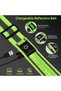 Rechargeable LED Reflective Belt with 2 LED Armbands, Adjustable High Visibility Safety Sash, 3 Light Modes, USB Rechargeable Reflective Strap for Running, Cycling, Walking & Jogging - 6