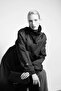 High Collar Long Trench Coat - Black - 8