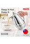 Raqmu 1.3L Vacuum Flask Push Button Plastic Thermal Carafe for Arabic Coffee Tea Majlis Serving Chrome Black - 3