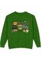 Gilmore Girls Stars Hollow Lukes Printed Cotton 3 Yarn Threaded Crew Neck Oversize Sweatshirt