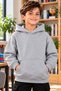 Boys' Hooded Oversized Sweatshirt with Kangaroo Pocket