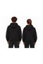 29310-26 Zippered Hooded Sweatshirt – 3-Thread Ribbed, Unisex Model with Kangaroo Pocket, Ages 9-12 - 4