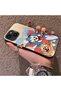 iPhone 15 Compatible Cute Cartoon Cat and Mouse Case, Shock-Absorbing Structure, Matte Texture - 2