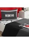 Fan Licensed Ranforce Sheet Elastic Single Duvet Cover Set-Beşiktaş Efsane - 3