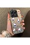 Mi 14t Compatible Cute Cartoon Cat Style Case, Shock-Absorbing Structure, Matte Texture