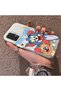 Samsung Galaxy A72 Compatible Cute Cartoon Cat and Mouse Case, Shock-Absorbing Structure, Matte Texture - 2