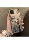 Realme C20/C20A Compatible Dry Tree and Full Moon Art Case, Shock-Absorbing Structure