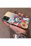 Samsung Galaxy A06 4G/5G Compatible Cute Cartoon Cat and Mouse Case, Shock-Absorbing Structure, Matte Texture - 2
