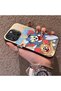 iPhone 16 Pro Max Compatible Cute Cartoon Cat and Mouse Case, Shock-Absorbing Structure, Matte Texture - 2