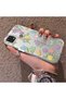 Oppo A15/A15S Compatible Colorful Flower and Butterfly Case, Shock Absorbing Structure, Matte Texture - 2