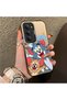 Redmi 15 5g Compatible Cute Cartoon Cat and Mouse Case, Shock-Absorbing Structure, Matte Texture