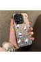Cute Cartoon Cat Style Case Compatible with Tecno Spark 10 Pro, Shock-Absorbing Structure, Matte Texture