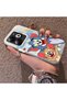 Infinix Hot 40I Compatible Cute Cartoon Cat and Mouse Case, Shock-Absorbing Structure, Matte Texture - 2