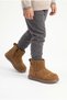 Children'S, Fur Lined, Zippered, Thick Soled, Winter Boots - 2