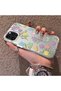 iPhone 14 Pro Max Compatible Colorful Flower and Butterfly Case, Shock-Absorbing Structure, Matte Texture - 2