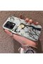 Oppo Reno 14F Compatible Dry Tree and Full Moon Art Case, Shock-Absorbing Structure - 2