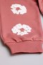 Embossed Floral Printed Girls' Tracksuit Set - 26K 1453 - 5