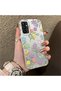 Samsung Galaxy M13/M23 Compatible Colorful Flower and Butterfly Case, Shock Absorbing Structure, Matte Texture