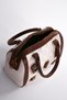 Quilted Leather Hand and Shoulder Bag White - 4