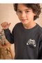 Boys & Teenagers Interlock New Level Player Printed Long Sleeve Pajama Set Gray - 3