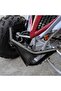 Heavy Duty ATV Front Bumper Guard, Tubular Steel Protective Brush Guard with Perforated Mesh Plate, Direct Bolt-On Design, Off-Road Front Bumper, Black - 8